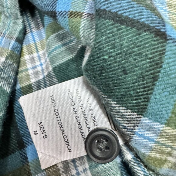 Coleman Button Down Flannel Shirt Men’s Multicolor Plaid Long Sleeve Medium NWT - Picture 11 of 12